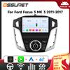 OSSURET Lettore radio intelligente per auto per Ford Focus 3 MK3 2011-2019 Autoradio Wireles Carplay Android Auto 4G DSP di Snapdragon 6115 AI