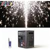 Yuer 750W Macchina per fuochi d'artificio freddi DMX Telecomando Macchina per scintille fredde Ti Polvere LCD Macchina per scintille fredde Polvere Ti Attrezzatura da palco