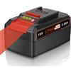 JYJZPB Batteria KUNLUN 18V 5.5Ah Compatibile con Utensili e Macchine da Giardino Senza Fili Einhell X-ChangeH