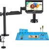 TOMLOV microscopio digitale per elettronica saldatura 2000X, 4K Autofocus microscope portatile, 8 "Display microscopio per saldatura elettronica