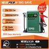 YESPER 2000A Avviatore di Emergenza e Compressore d'Aria 2-in-1, 12V Portatile per Auto a Benzina 8L e Diesel 6L, SUV e Camion