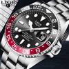 LIGE Diver Orologio da uomo Fashion Business 3ATM Impermeabile Luminoso Orologi da polso al quarzo per uomo Sport all'aria aperta Data Cronografo maschile