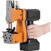 Jugacool Macchina da cucire per imballaggi industriali portatili Macchina da cucire elettrica per sacchetti con batteria 36V 2200mAh per sigillare cereali, sacchetti tessuti
