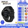 OnePlus Anteprima mondiale OnePlus Watch Lite Smart Watch Versione globale Fino a 10 giorni di durata della batteria GPS dual band Display AMOLED da 1,46 pollici