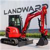LANDWARD Mini Escavatore Idraulico Cingolato Agricolo da 2,5 Tonnellate con Motore Yanmar EPA Euro 5, Economico e Personalizzabile, Spedizione Gratuita