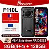 FOSSiBOT F110L Smartphone Robusto, Android 15, 8GB RAM (4GB+4GB) +128GB Memoria, Batteria Grande da 10000mAh, Tripla Fotocamera 50MP+8MP+5MP, Display HD+ IPS da 6.745" 60Hz, NFC, GPS, Telefono