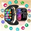 Ola Esporte Nuovo Smartwatch Multifunzione 2026 per Uomo e Donna, Braccialetto Fitness con Connessione Bluetooth, Musica, Monitoraggio del Sonno