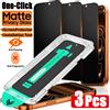 NNBILI Confezione da 3 Pellicole Protettive Opache Oleofobiche Antipolvere di Facile Installazione per iPhone 16 14 13 12 15 17 18 Pro Max in Vetro