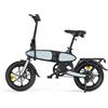 dyu Bicicletta Elettrica Portatile DYU C2 con Batteria Rimovibile 36V15AH, Bici Elettrica da 16 Pollici per Pendolarismo Urbano
