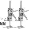 NONE 2 Pezzi Sollevatore a Braccio Ergonomico da 30 cm con Borsa, Corpo Interamente in Alluminio per Montaggio Finestre, Porte e Sollevamento Mobili