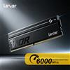 Lexar RAM DDR5 Lexar THOR RGB 2nd 16GBx2 6000MHz CL38 1.35V Chip DRAM Micron Memoria per Gaming Desktop Overclocking Intel XMP 3.0 AMD EXPO