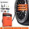 ETENWOLF Nuovo Compressore d'Aria per Auto ETENWOLF V3 - 160 PSI, ciclo di lavoro 100%, batteria 7800 mAh, gonfiapneumatici per auto, moto, biciclette e palloni.