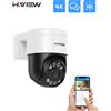 H.VIEW Telecamera IP di Sicurezza H.View CCTV PoE PTZ 5Mp 8mp 4K Dome per Esterni con Audio e Video per Sistema NVR Xmeye