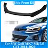 NONE Spoiler Anteriore per VW Golf 7 7.5 MK7 GTI 2014-2020, Diffusore Paraurti Anteriore, Kit Carrozzeria Tuning