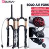 BOLANY Mountain Bike Supension Aria 26/27.5/29 Pollici 120mm Aria E Olio Forcella Bicicletta A Distanza 29 A Sgancio Rapido MTB Accessori Per Biciclette