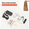 NONE Macchina per dreadlocks Macchina per dreadlocks portatile fai-da-te veloce e facile Macchina per dreadlock istantanea automatica per locs con strumenti multipli