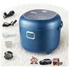 Vremota 12V 24V 220V 2L 200Wcar Home Fornello di riso Van Car Fornello di riso per auto e camion che trasporta fornitori di riso elettrici per 1-3 persone