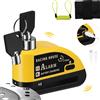 Jugacool Allarme moto Blocco freno a disco Sicurezza Moto Ruota Disco Lucchetto Impermeabile 110dB Forte antifurto Alarma Blocco disco moto