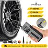 HYVOHEX Nuovo Compressore d'Aria Portatile HYVOHEX C2 PRO Senza Fili, Ciclo di Lavoro 100%, 5200mAh, Gonfiatore Pneumatici con Luce per Auto e Moto