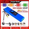 Scooter elettrico 10S3P 36V 100Ah Batteria al litio ricaricabile 500W Potenza modificata Bicicletta scooter elettrico Veicolo con BMS