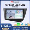 Junsun Wireless CarPlay Android Auto Autoradio per Seat Leon 2 MK2 1P 2005-2012 Navigazione GPS Lettore multimediale DSP WiFi RDS Bluetooth FM IPS Touch Screen Autoradio