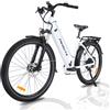 Bicicletta elettrica HedaTX TX10 per adulti, motore da 1000W, 48V, 19,2Ah, batteria rimovibile, bicicletta elettrica urbana.