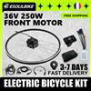 ESOULBIKE Kit di conversione per bici elettrica ESOULBIKE 36V con motore a mozzo anteriore da 250W per bici elettrica 26'' 27.5 28'' 29''