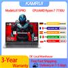 KAMRUI Laptop da Gaming KAMRUI 15.6 Pollici con AMD Ryzen 7 7730U, 16GB, 512GB, Windows 11, Computer Portatile ad Alte Prestazioni, Radeon, WiFi 6