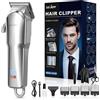 sejoy Tagliacapelli Professionale Sejoy con Motore in Rame 5800 Giri/min, Ricaricabile USB, Regolabarba da Uomo Senza Fili, Macchina per Taglio Capelli