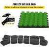 NONE Griglia di stabilizzazione del terreno Griglia di terra per ghiaia da 2 pollici di spessore Materiale HDPE multifunzionale 9x17 FT per corsia del cortile