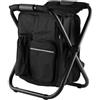 NONE Zaino Frigo 3-in-1 con Sgabello, Sedia Pieghevole per Escursioni, Spiaggia, Campeggio, Pesca, Picnic e Barbecue