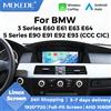 MEKEDE Sistema Linux MEKEDE da 8,8 pollici per BMW E60 E61 E63 E90 E91 E92 E93 CCC/CIC, Carplay wireless, autoradio GPS BT, lettore multimediale per auto.