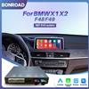 BONROAD Modulo Interfaccia Wireless CarPlay Android Auto BONROAD per BMW X1 X2 X3 X4 F48 F49 F25 F26 E84 NBT EVO con Mirror Link GP BT