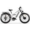 Bicicletta elettrica potente da 3000W, velocità massima di 60km/h, TIFGALOP ES7pro, pneumatici fat da 26 pollici, doppio motore per tutti i terreni, bici elettrica per adulti.