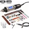 DWiusty Utensile Rotante 400W con 6 Posizioni, Mini Trapano Elettrico Portatile, Smerigliatrice a Velocità Variabile