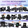 varstrom Display Varstrom per Bici Elettrica, Computer Bluetooth con Sistema UART CAN, Strumento eBike per Protocollo Motore BAFANG Tongsheng, Porta 5 Pin
