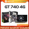 SOYO Schede grafiche SOYO NVIDIA GT740 4G GDDR3 128 bit Scheda video HDMI + DP + DVI per computer da tavolo Componenti per computer da gioco GPU GT