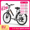 URLIFE Bici Elettrica All-Terrain 750W, Pneumatici Fat 26x4", Batteria Rimovibile 48V 10.4Ah, Display LCD