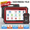 LAUNCH X431 PRO3S+ V5.0 Scanner OBD2, Codifica ECU, Strumento Diagnostico Bidirezionale per Tutti i Sistemi Auto, Tutti i Servizi CANFD FCA DOIP
