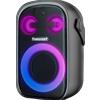 NONE Tronsmart Halo 100 Altoparlante Bluetooth 60W Potente, 5 Modalità di Illuminazione LED, Impermeabile IPX6, Altoparlante da Esterno con Bluetooth 5.3 per Feste, 18 Ore di Riproduzione, Suono Stereo.