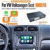 AUTOTOP Wireless CarPlay Android Auto per Skoda Seat Volkswagen VW Tiguan Passat Golf 6 Polo serie RNS510 Phaeton Mirror Link