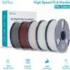 SUNLU Filamento PLA Effetto Marmo SUNLU 1.75mm, Avvolgimento Preciso, Texture Naturale, Alta Velocità 600mm/s, per la Maggior Parte delle Stampanti 3D FDM, 5KG