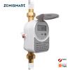 zemismart Contatore d'Acqua a Ultrasuoni Zigbee con Valvola e Display LCD Compatibile con Tuya Misura Quantità e Consumo d'Acqua IP68 Zigbee2mqtt HA