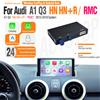 AUTOTOP Adattatore di Interfaccia Wireless Carplay Android Auto AUTOTOP per Audi A1 Q3 2013-2018 RMC HNR, Supporta Telecamera Posteriore, Mirror Link, Airplay