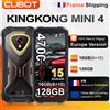 Cubot [Spedizione dalla Francia] Cubot KingKong Mini 4 Smartphone Robusto Android 15, Schermo 4.7 Pollici, 4700mAh, 16(6+10)6GB+128GB, NFC, Luce da Campeggio