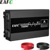 EAFC Inverter per Auto EAFC a Onda Sinusoidale Pura 4000W 5000W 7000W da DC 12V a AC 220V, Convertitore di Alimentazione Portatile, Inverter Solare per Auto