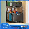 zollor Organizzatore Sottolavello a 2 Livelli con Cassetto Estraibile, Ripiano Scorrevole di Facile Accesso per una Cucina Ordinata