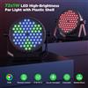 U'King 4 Pezzi 72W Luce Par LED RGB DMX512 Effetto Colore Completo Alta Luminosità Illuminazione da Palco per DJ Discoteca Festa Matrimonio Teatro Club