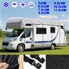 GKXLH Copertura Impermeabile per Tetto Camper 7 Misure 3000PA in Tessuto Oxford 210D Protezione Solare per Camper Parasole per Tetto Camper