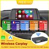 REEIIO CarPlay e Android Auto wireless per BMW X1 F20 F21 Serie 2 F22 F23 F45 sistema ClC/NBT 2011-2016 con Mirror ink AirPlay BT
